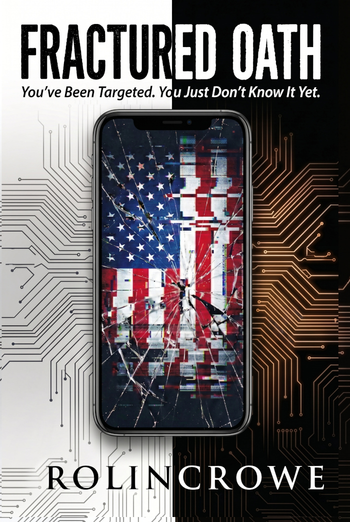 Fractured Oath by Rolin Crowe. A 5th Generation Warfare Conspiracy Thriller cover